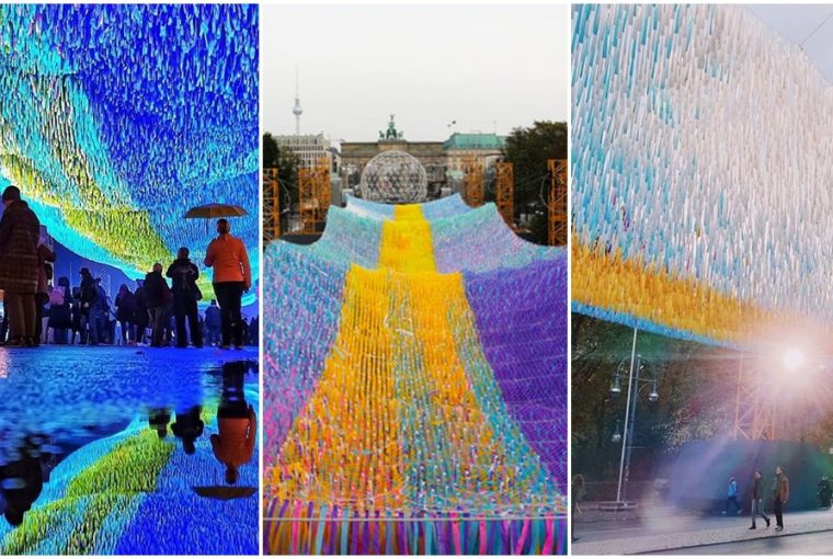 latvanyos 120000 szines szalag szimbolizalja a nemet ujraegyesitest