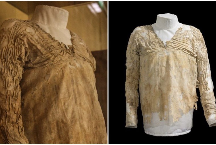 a vilag legregebbi szott ruhaja