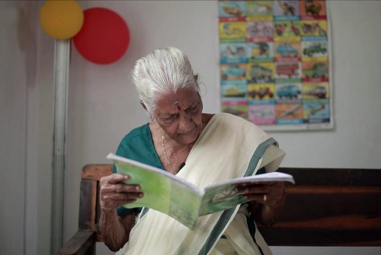 a nagymama aki 104 evesen tanult meg irni