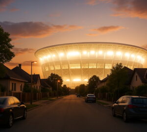 Mit tehetsz, ha stadion épül az utcád végében?