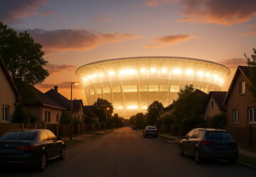 Mit tehetsz, ha stadion épül az utcád végében?