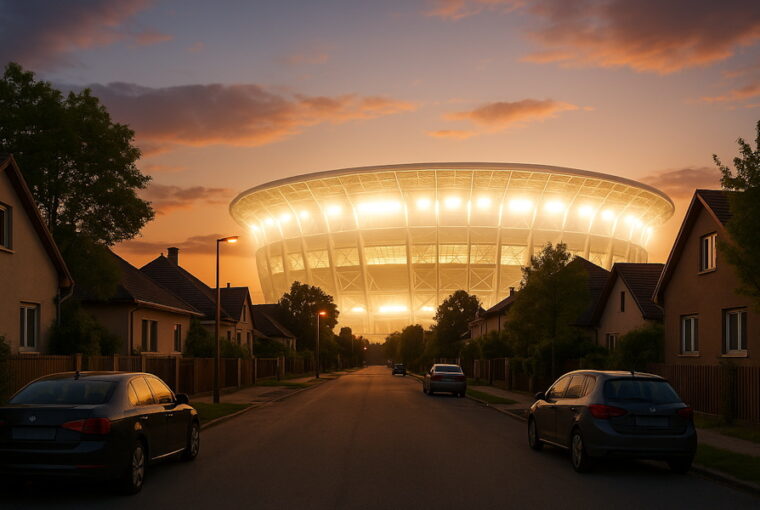 Mit tehetsz, ha stadion épül az utcád végében?