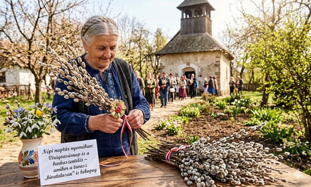 Virágvasárnap és barkaszentelés