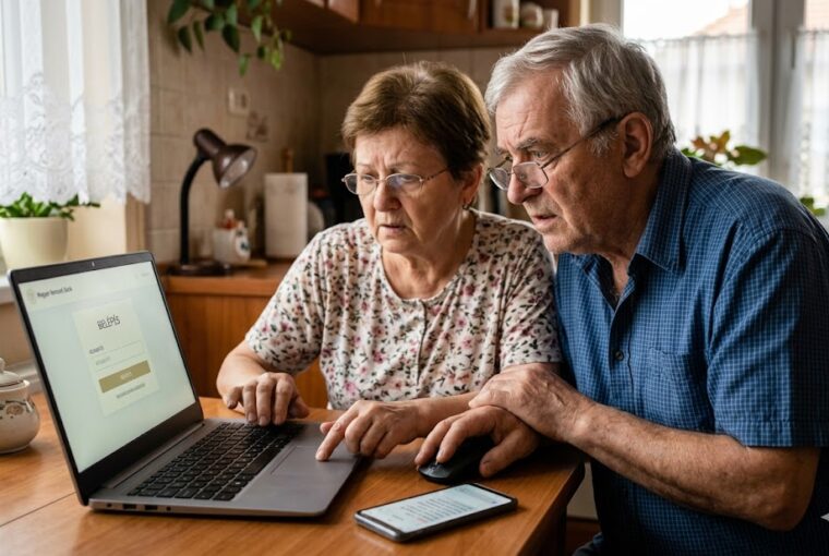Jönnek a csalók új trükkjei: ezt az egy hibát sok nyugdíjas még mindig elköveti az online ügyintézésnél