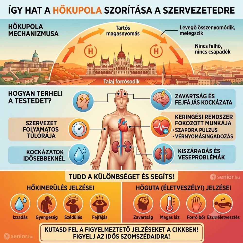 Hőkupola szorításában Magyarország